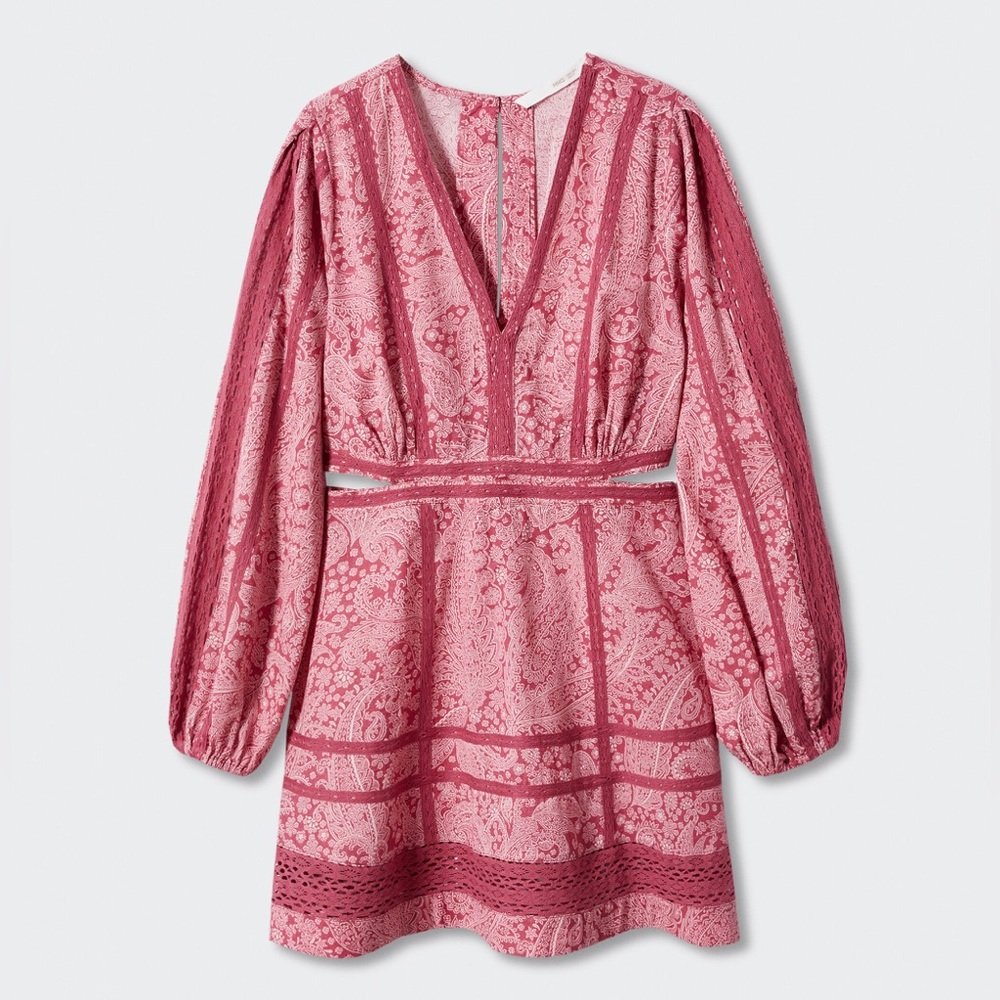Mango pink dress 🩷